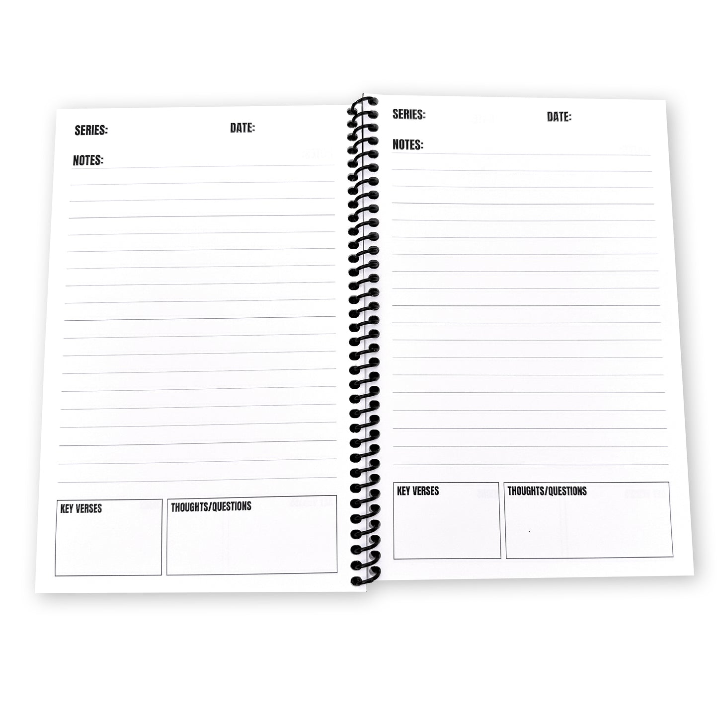 Sermon Notes Book - Men's Edition
